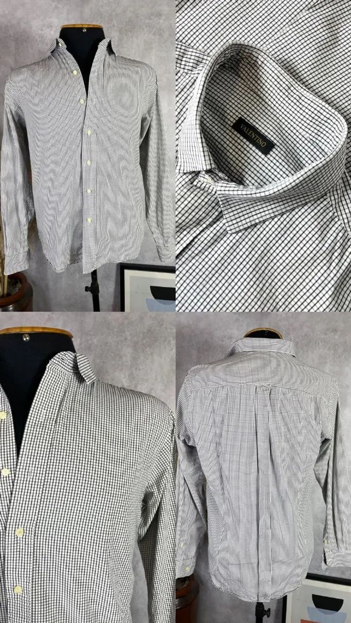 Camisa Social Valentino Impecável 