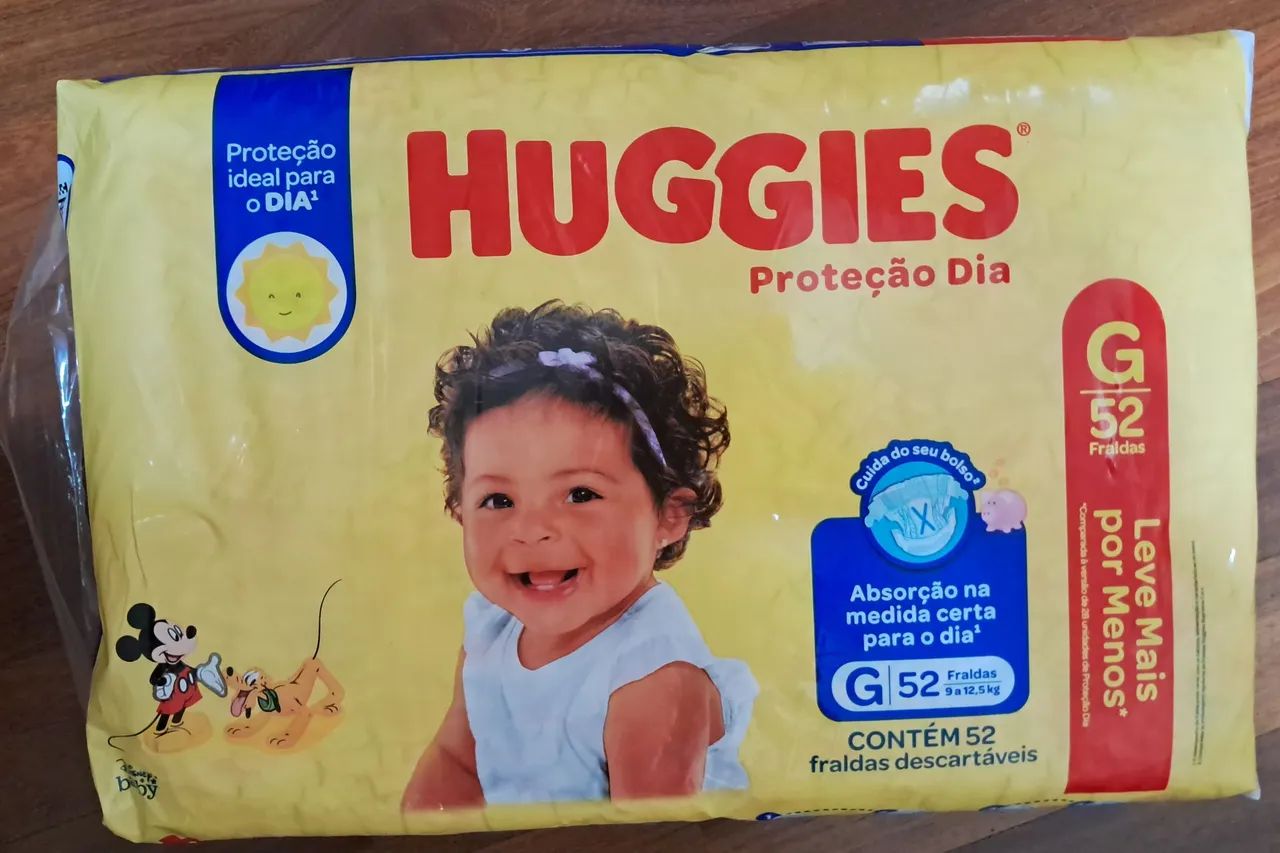 Fraldas  G...Huggies 