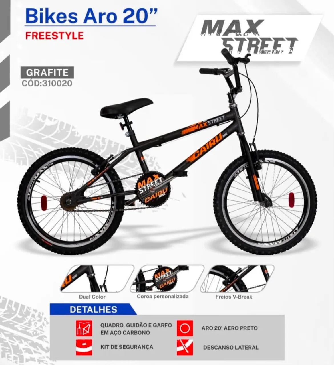 Bicicleta CAIRU aro 20