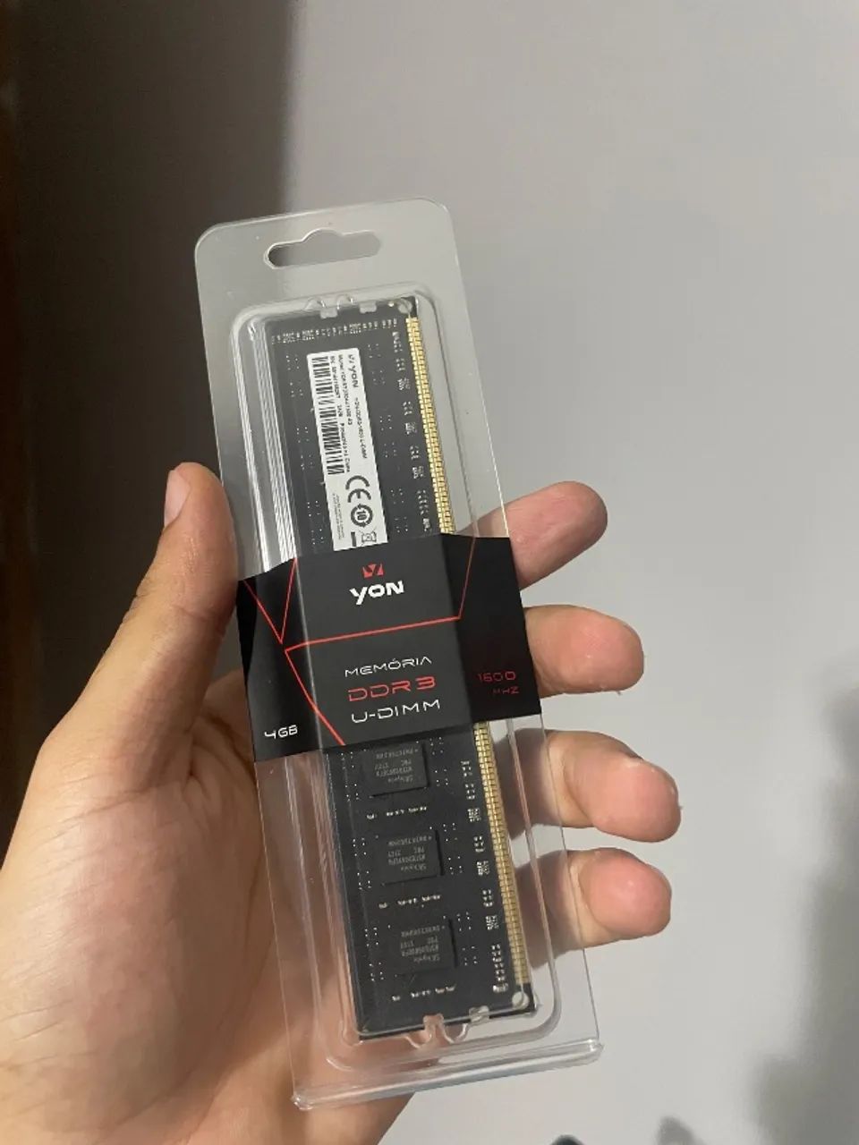 Memória ram 4GB DDR3 NOVO