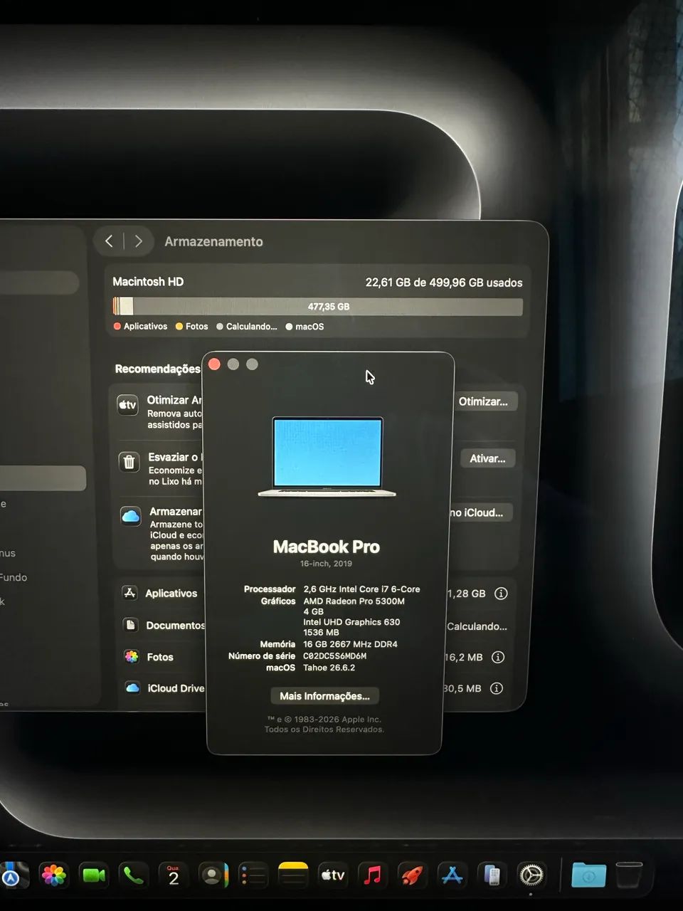 Macbook Pro 16 polegadas  - Foto 5