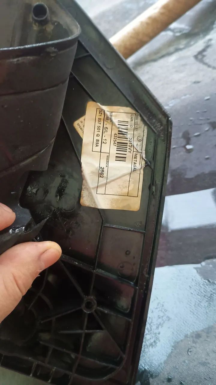 Retrovisor elétrico original do Fox com pisca - Foto 4