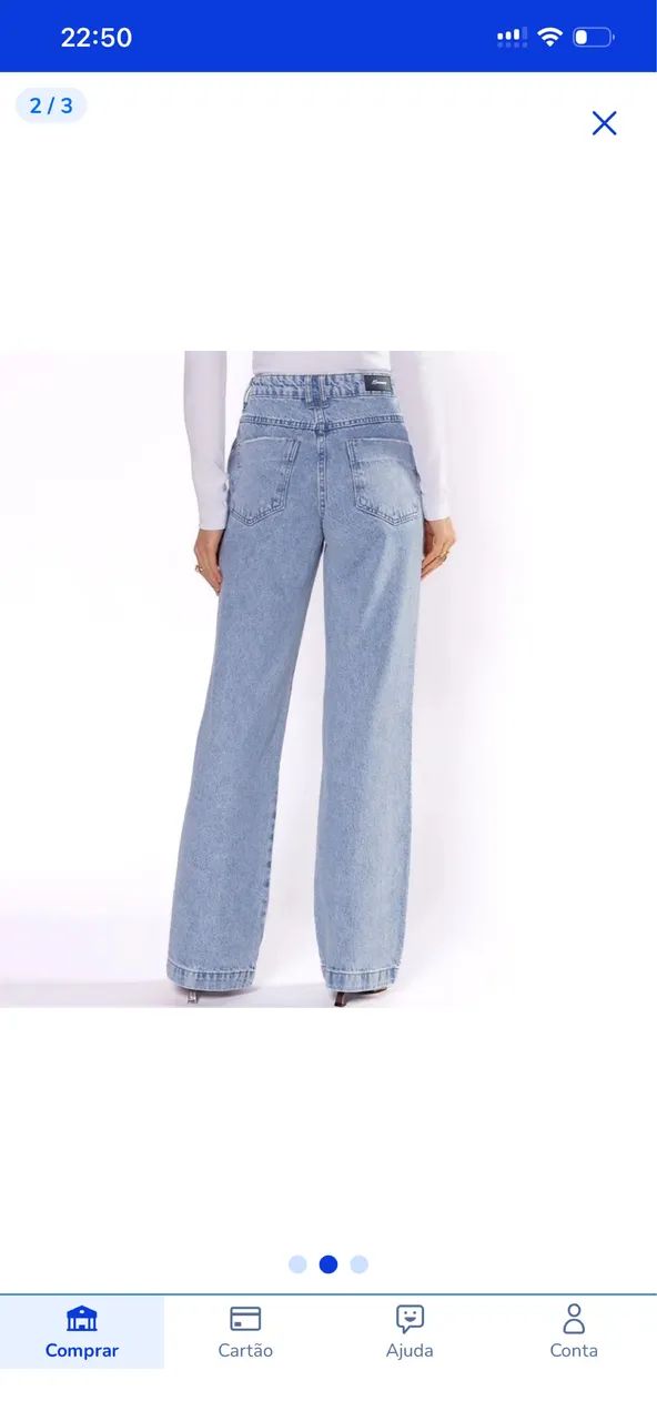 Calça jeans feminina  - Foto 2