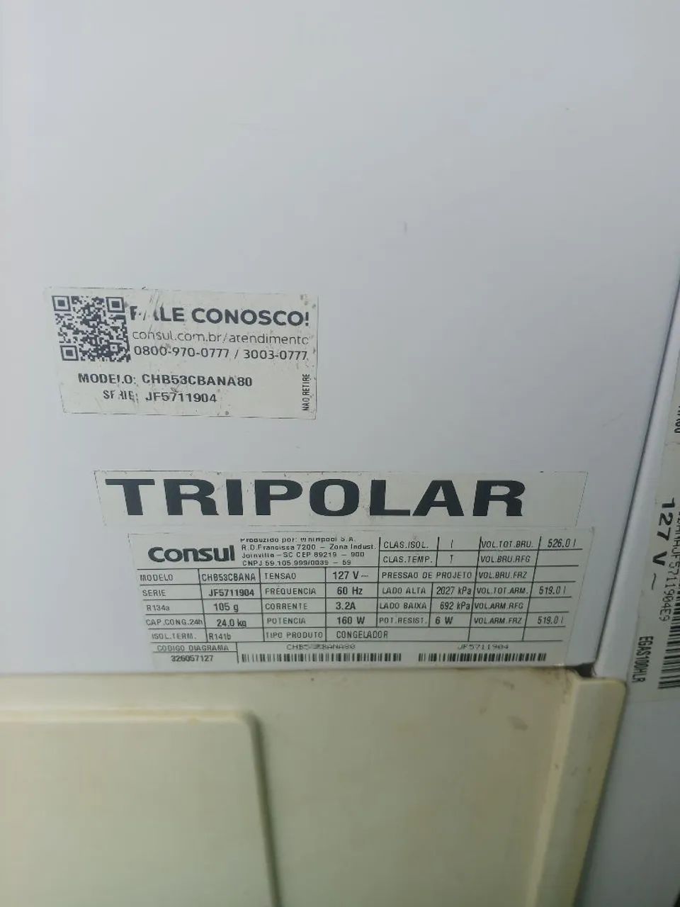 vendo freezer duas portas  - Foto 5