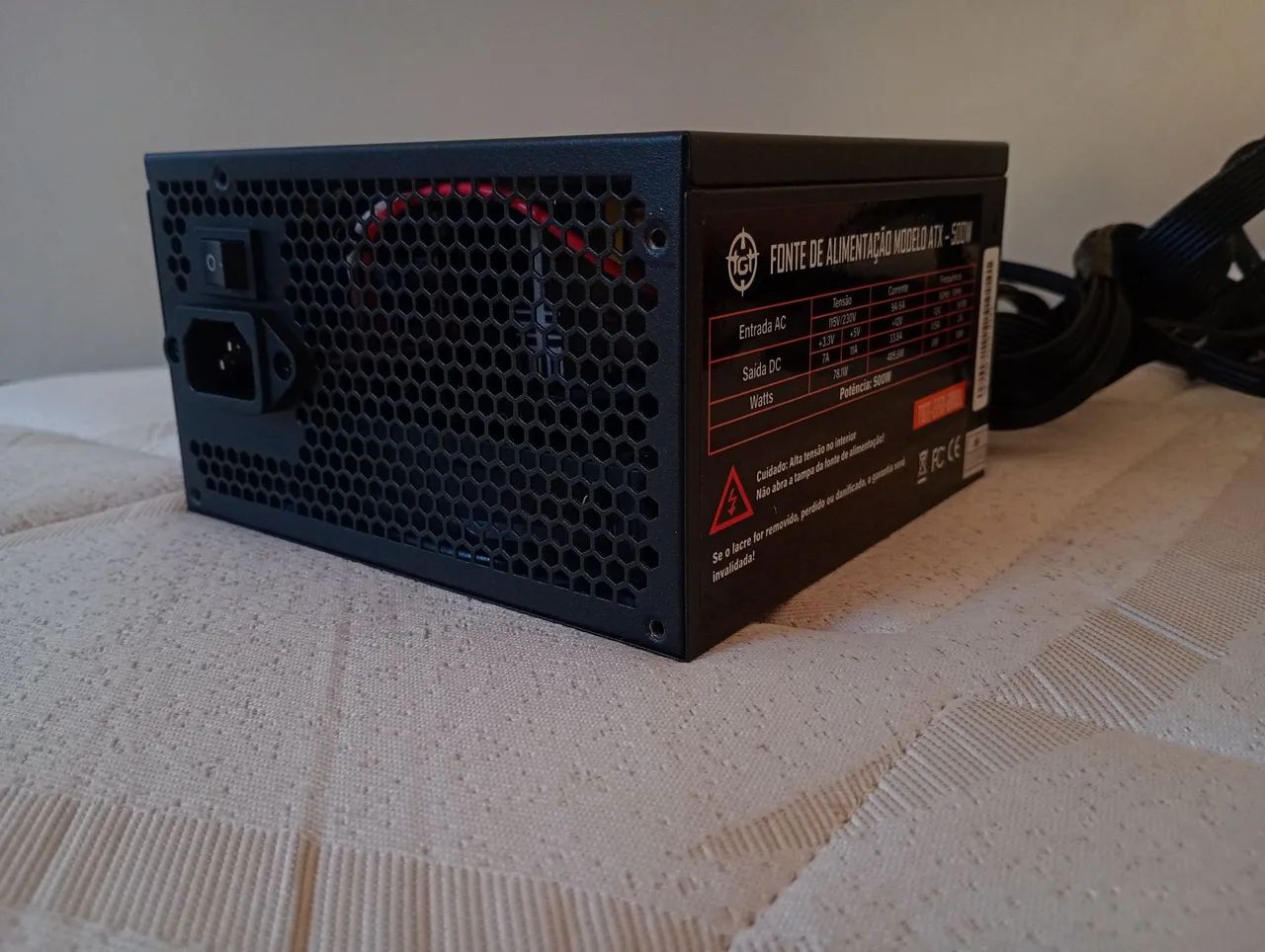 FONTE DE ALIMENTAÇÃO TGT 500W ATX - Foto 2