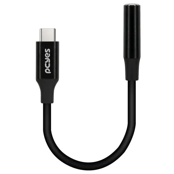 Cabo adaptador de áudio P3 para USB-C PCYES - Foto 3