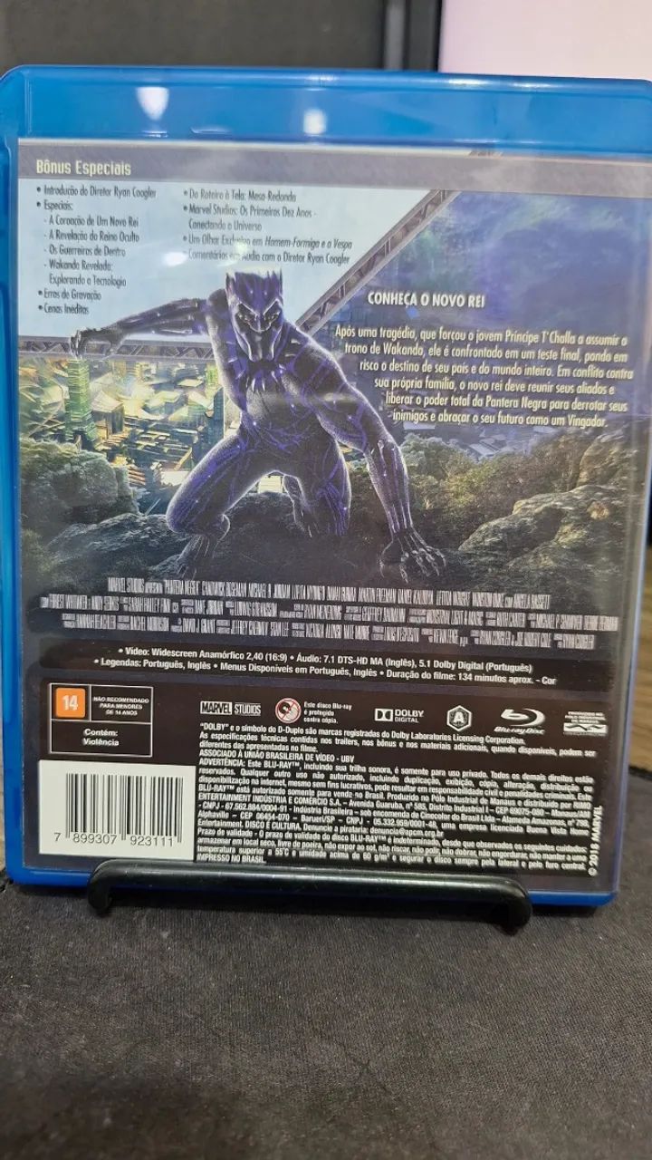 Blu-Ray Pantera Negra - Foto 3
