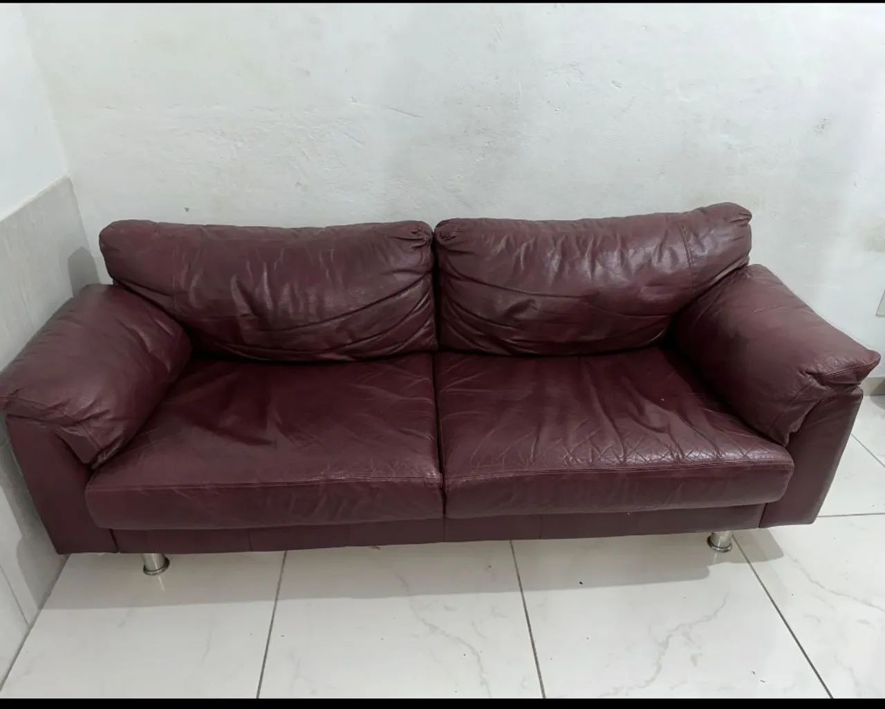 Sofá de couro legítimo  - Foto 3