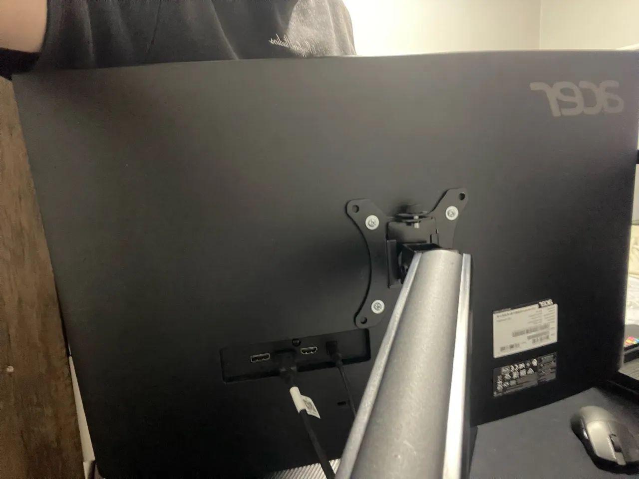 monitor acer nitro 27 polegadas, 240 hz, 1ms e curvo  - Foto 2