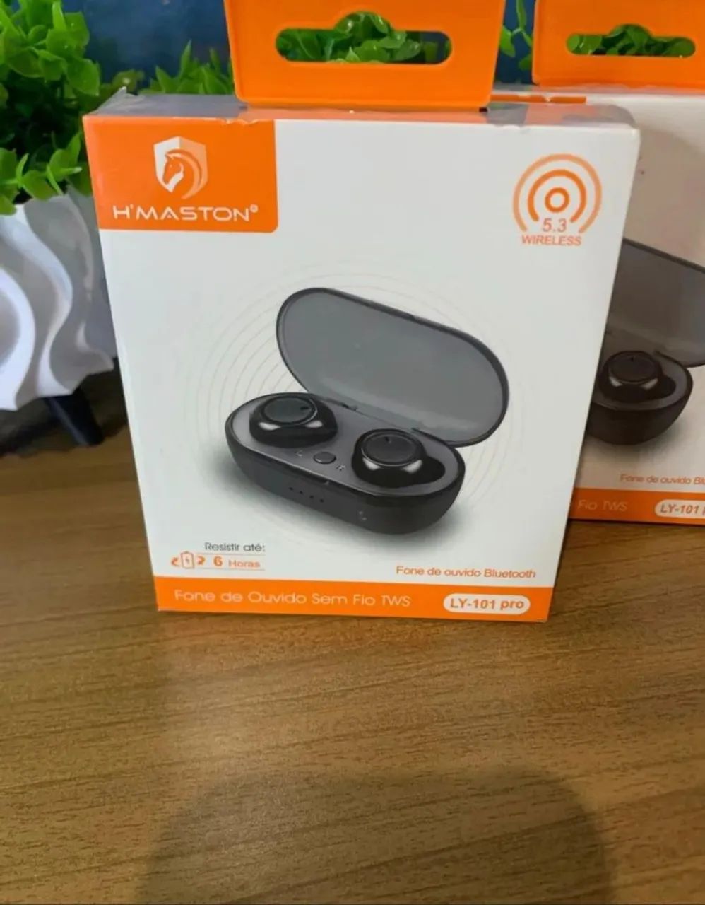 Fone de ouvido sem fio bluetooth H-maston 