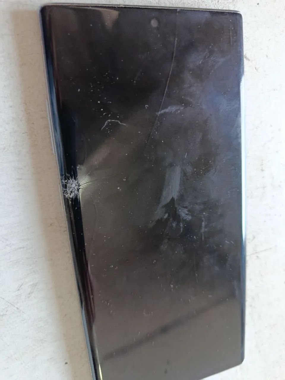 SAMSUNG NOTE 10 PLUS( QUEBRADO A FRONTAL) - Foto 2