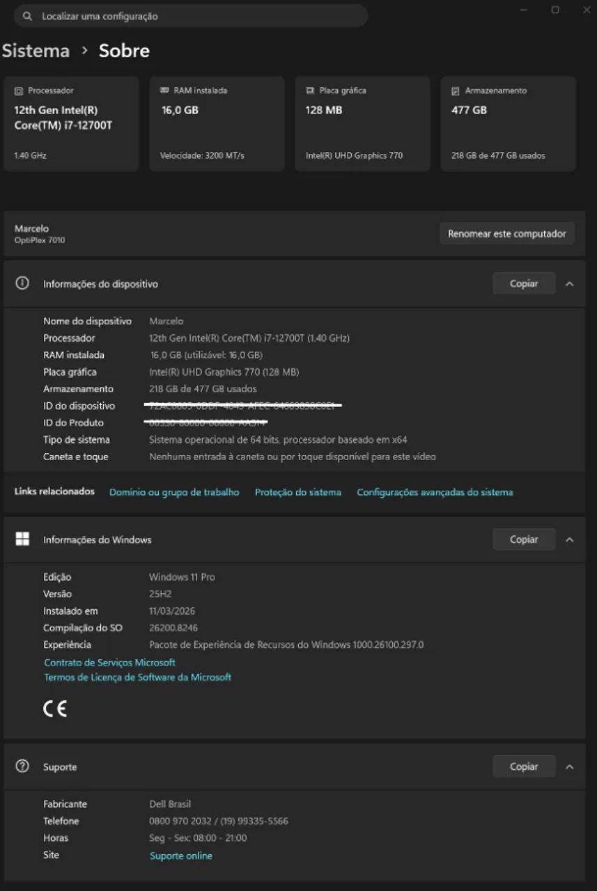 Mini Pc Dell Optiplex 7010 I7 12700T - Foto 4