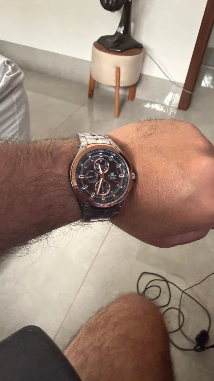 Relógio Casio Edifice EF-326D-1AVDF EF326D-1AVDF - Foto 5