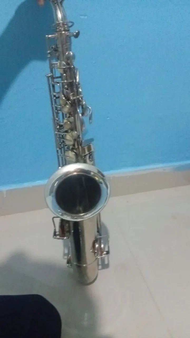 Saxofone Alto Weril Master Prateado - Foto 3