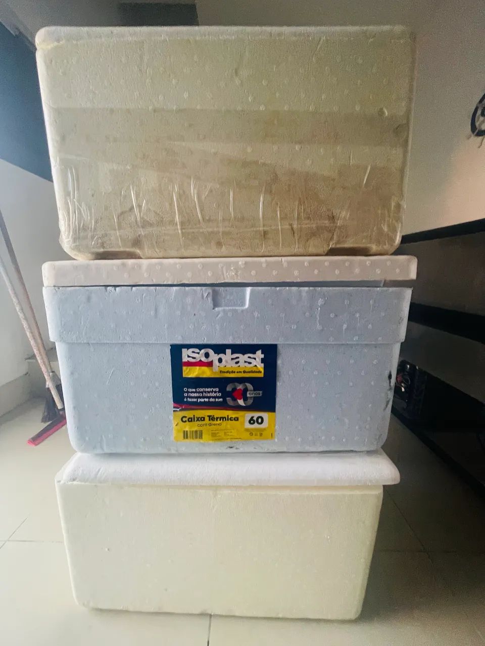 Vende-se caixa de isopor 60 litros  - Foto 3