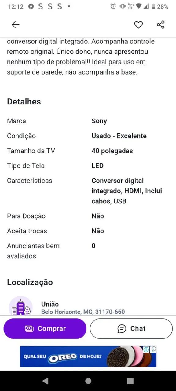 Tv sony + painel  - Foto 4