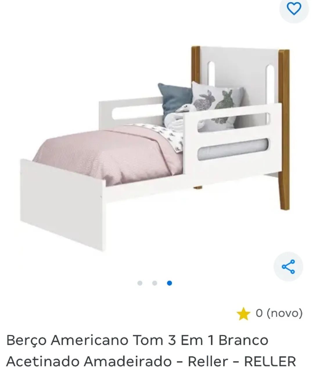 Berço americano 3 em 1