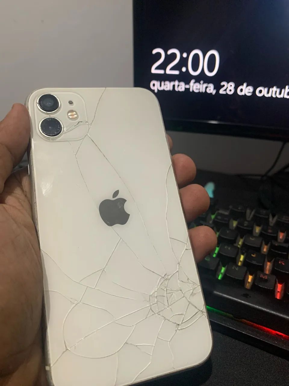 2 iPhone 11 pra peça  - Foto 3