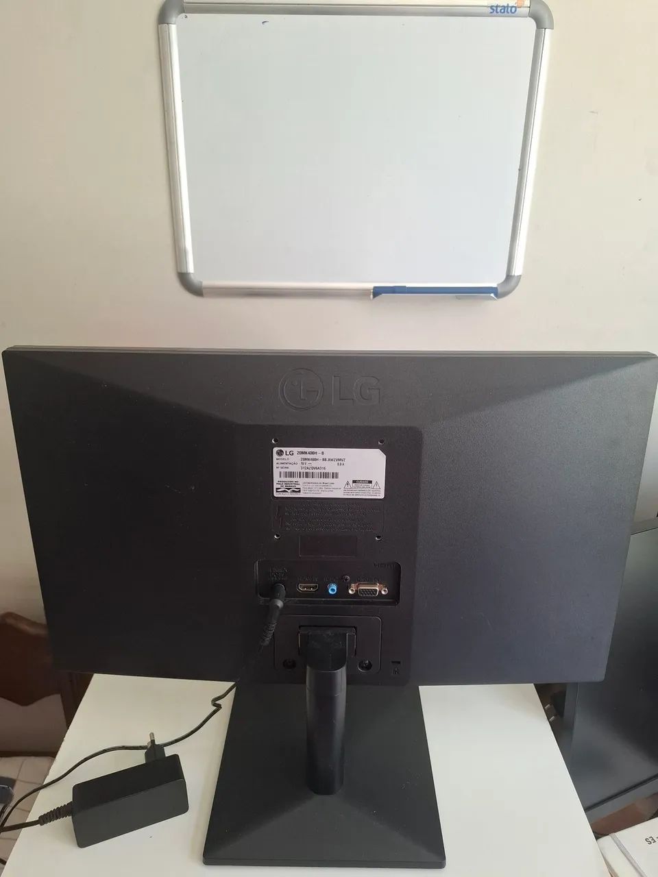 Monitor PC LG 19.5" 20MK400H-B LED HD HDMI VGA 75Hz 2ms Ajuste de inclinação Reader mode - Foto 2