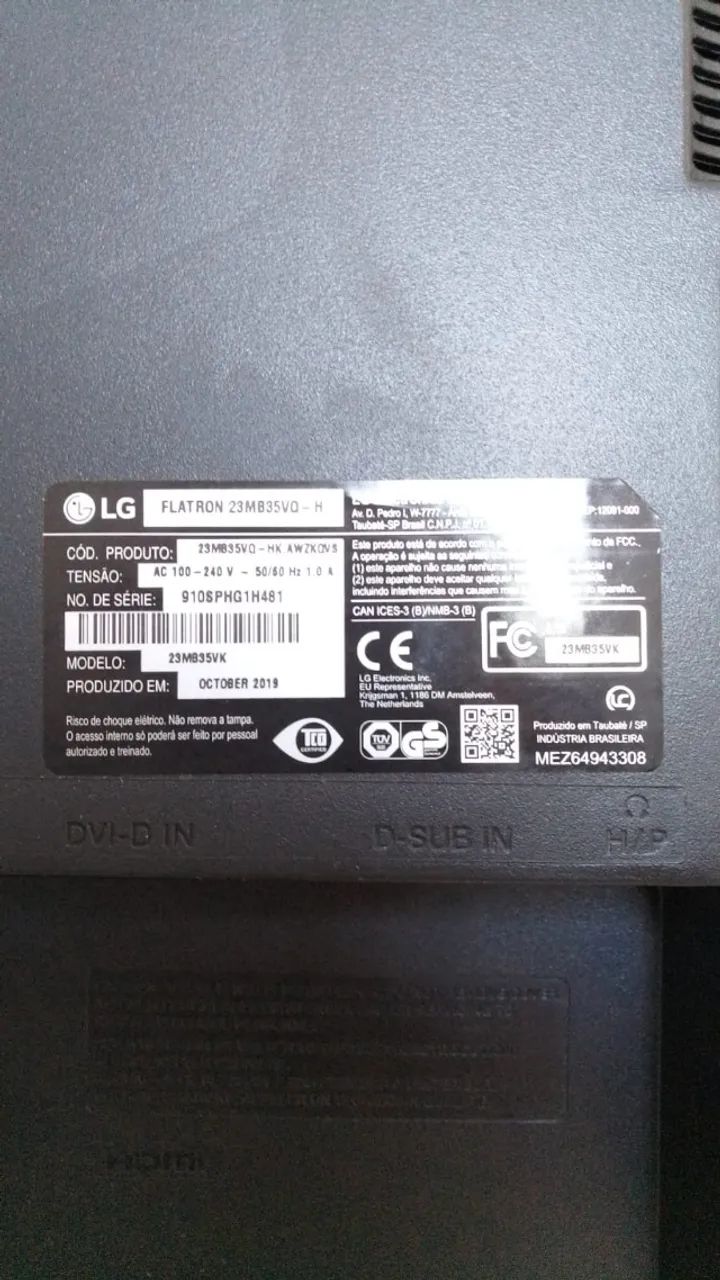 Monitor LG 23 polegadas 23MB35-VQ-H - Foto 3
