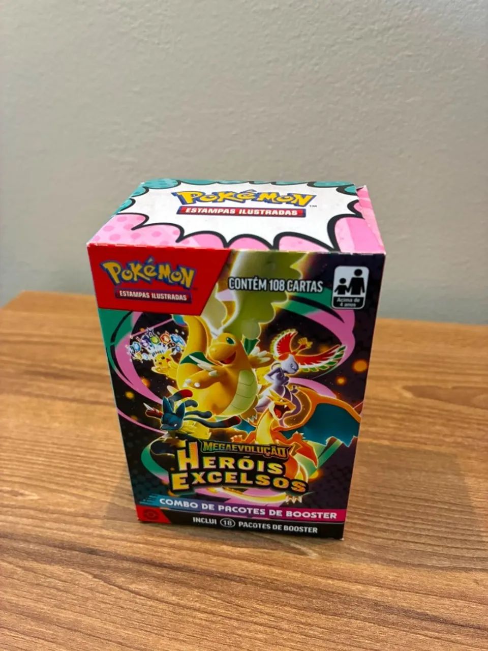 Mini booster box Herois Excelsos (18 boosters) lacrado
