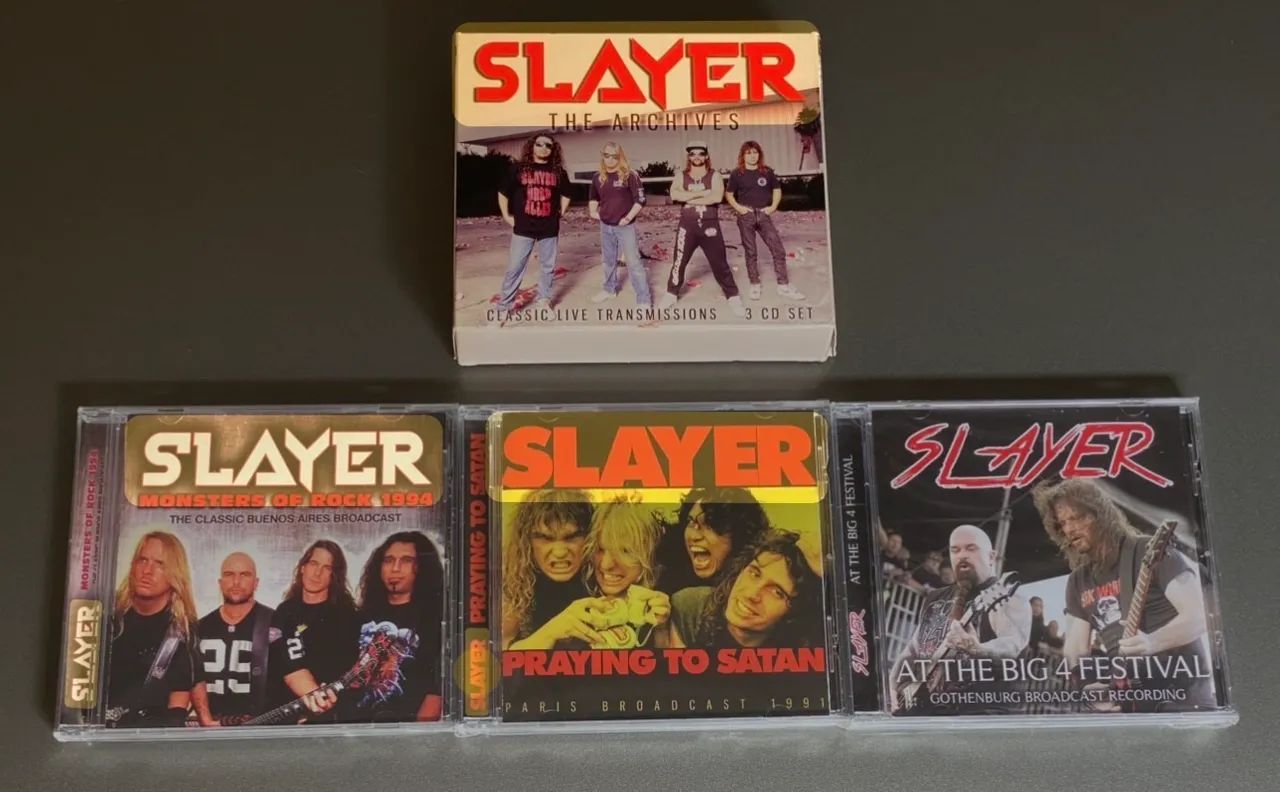 Box Cds Slayer The Archives importado raro - Foto 3