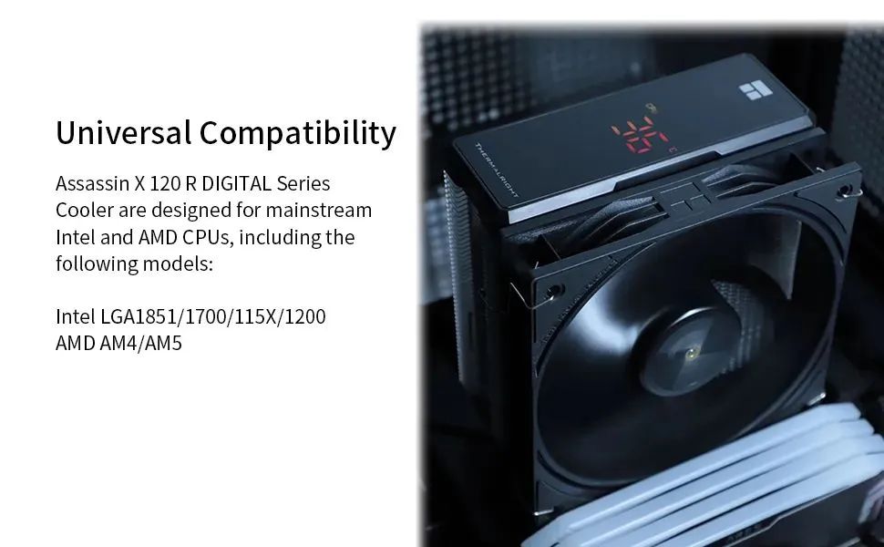 Thermalright Assassin X 120 R DIGITAL - Novo - Foto 3