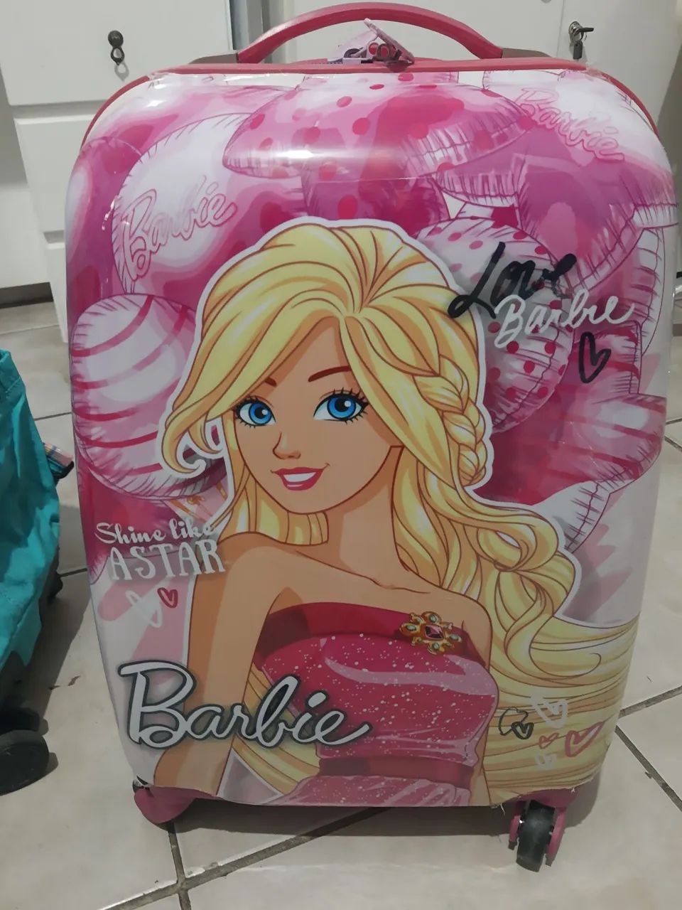 Mala com rodinhas barbie sestini