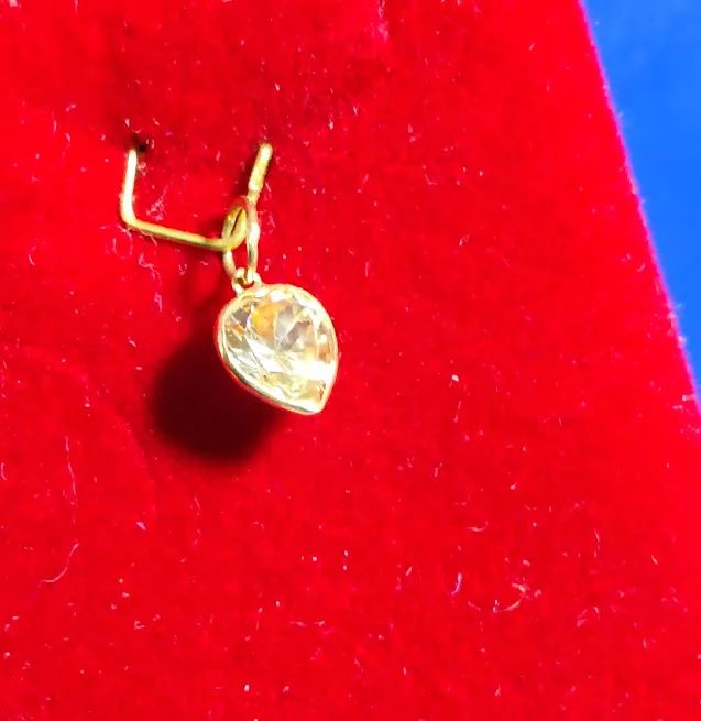 Pingente Ouro 18 Kilates Coração 7 mm