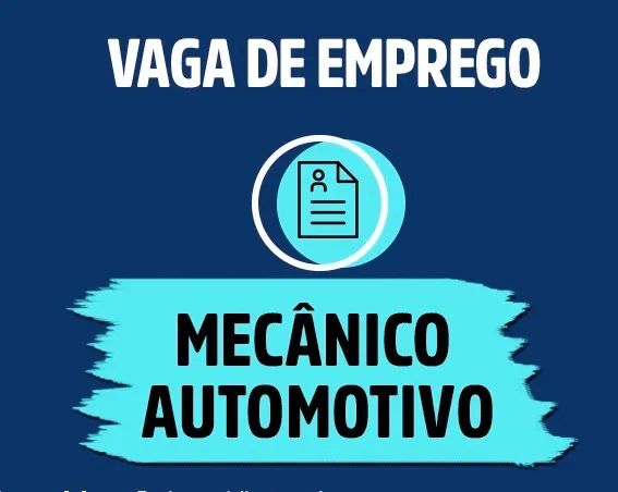 VAGA DE MECÂNICO AUTOMOTIVO
