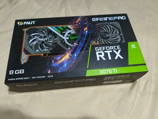 Placa de video 3070 ti Palit 8gb