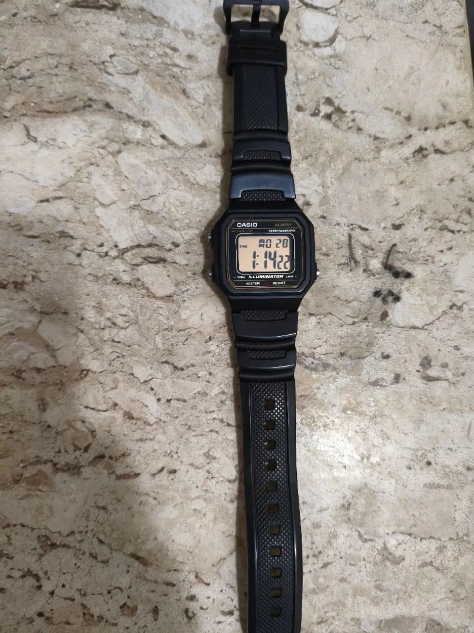 CASIO W 217H , USADO , SEM DEFEITO - Foto 2