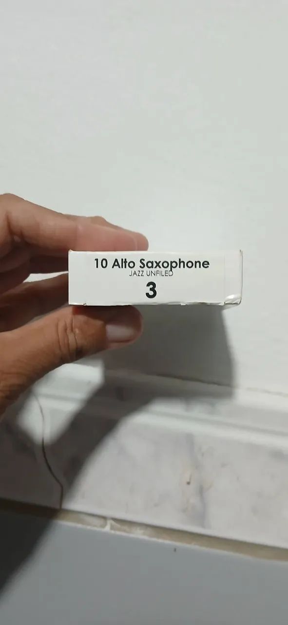 Palhetas Marca Jazz unfiled sax alto  - Foto 2