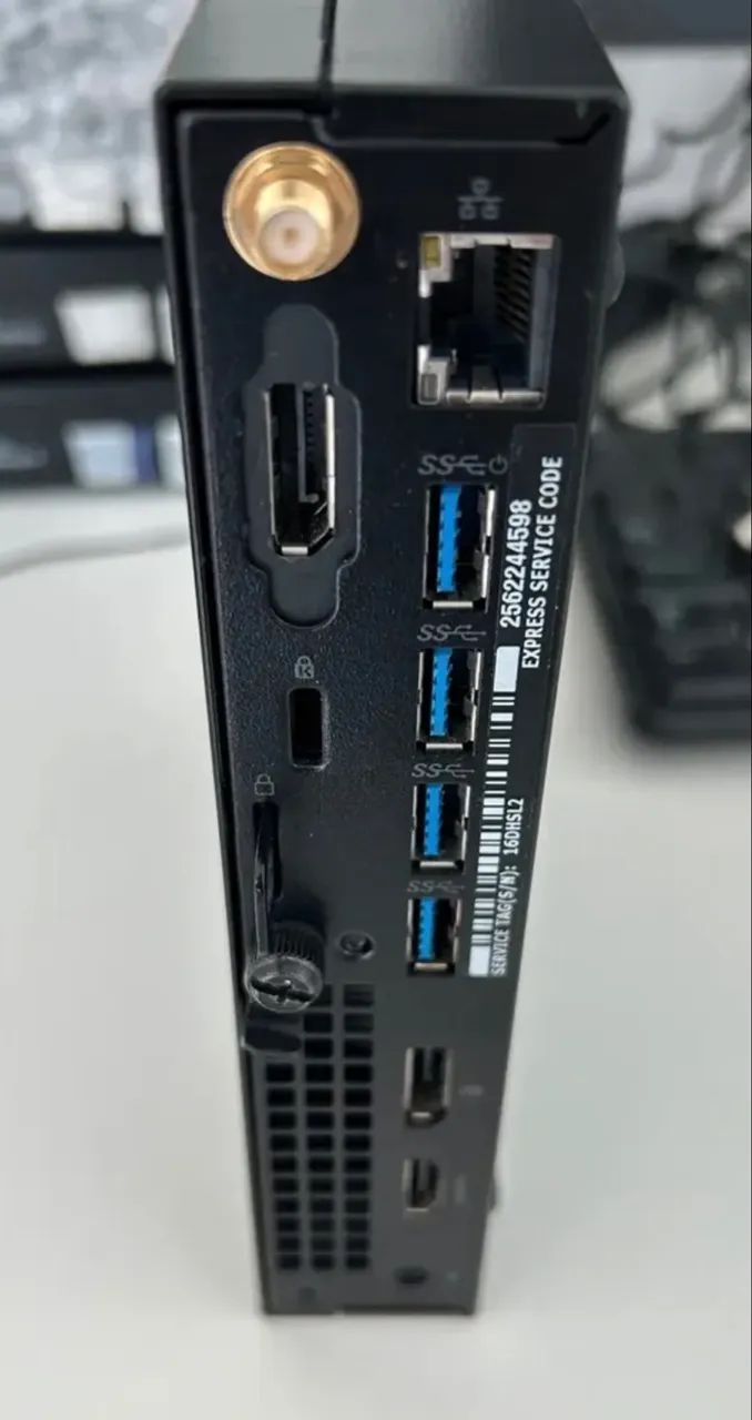 CPU Dell Mini 7050 I7-7700t 8gb 240ssd Wi-fi Integrado Top (Usado) - Foto 4