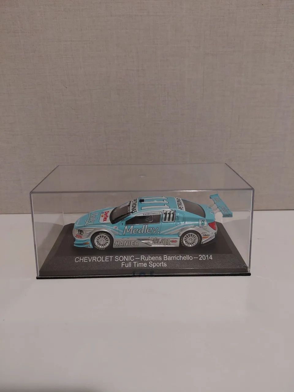 Miniatura Chevrolet Sonic - Rubens Barrichello 2014