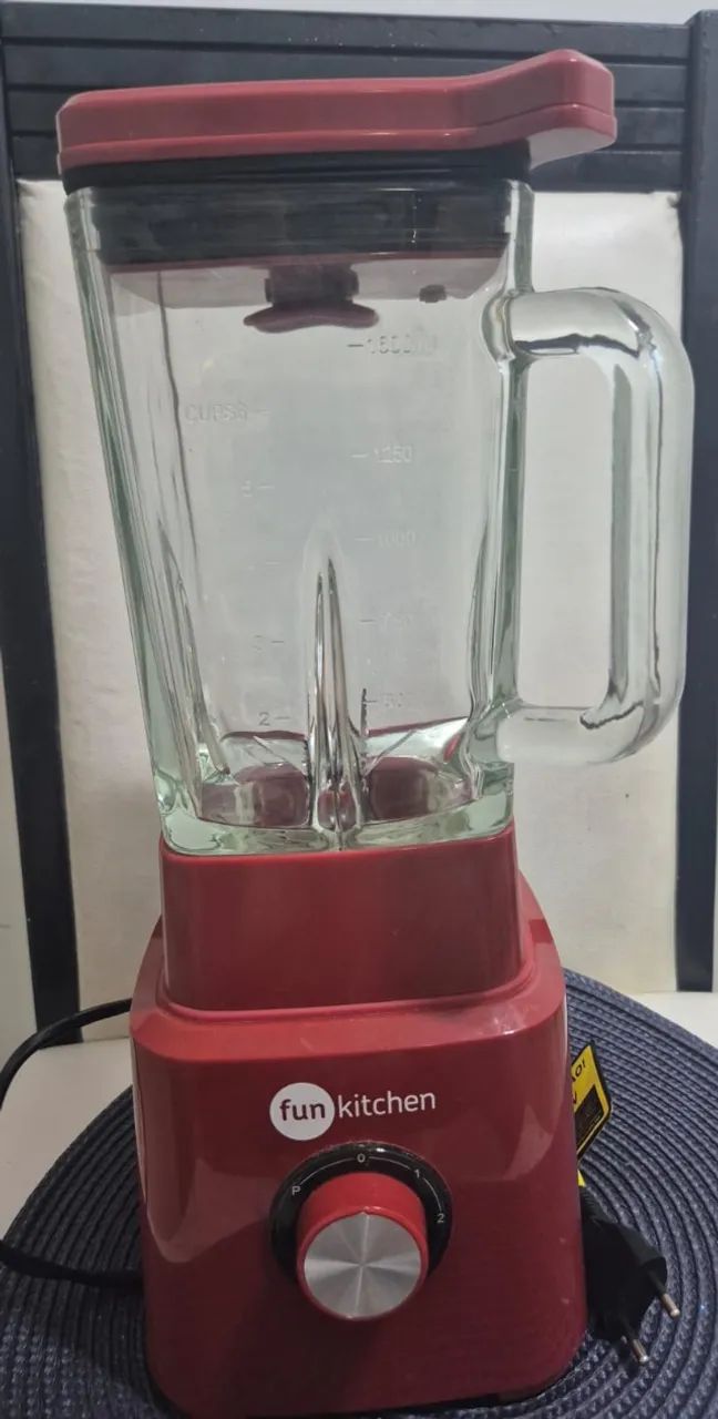 Liquidificador Fun Kitchen Vermelho