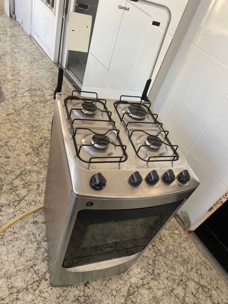 Fogão Consul 4 Bocas com Acendimento Automático, modelo CFO4NAR  - Foto 3