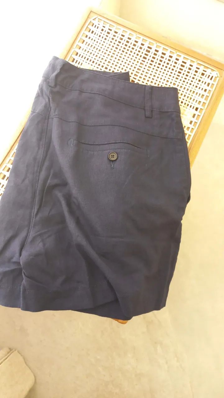 Short Linho Osklen Novo - Foto 5