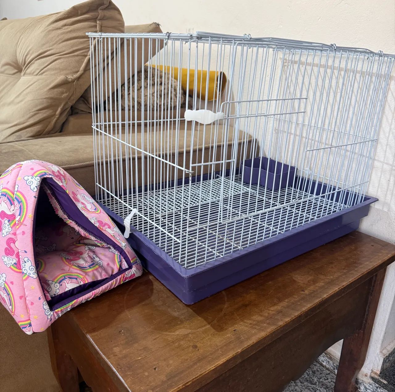 Gaiola e toquinha Coelho 