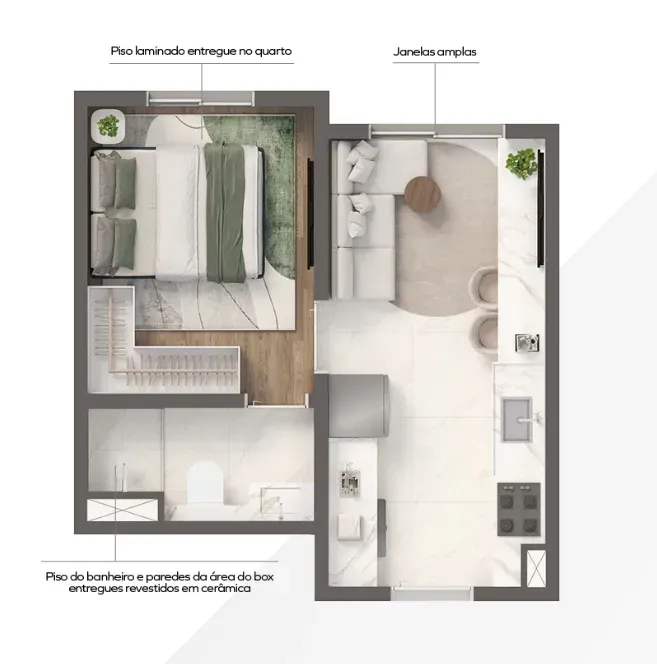 PLANTA 24m²