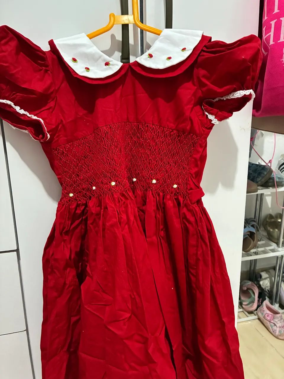 Vestido casinha de abelha infantil festa - Foto 3