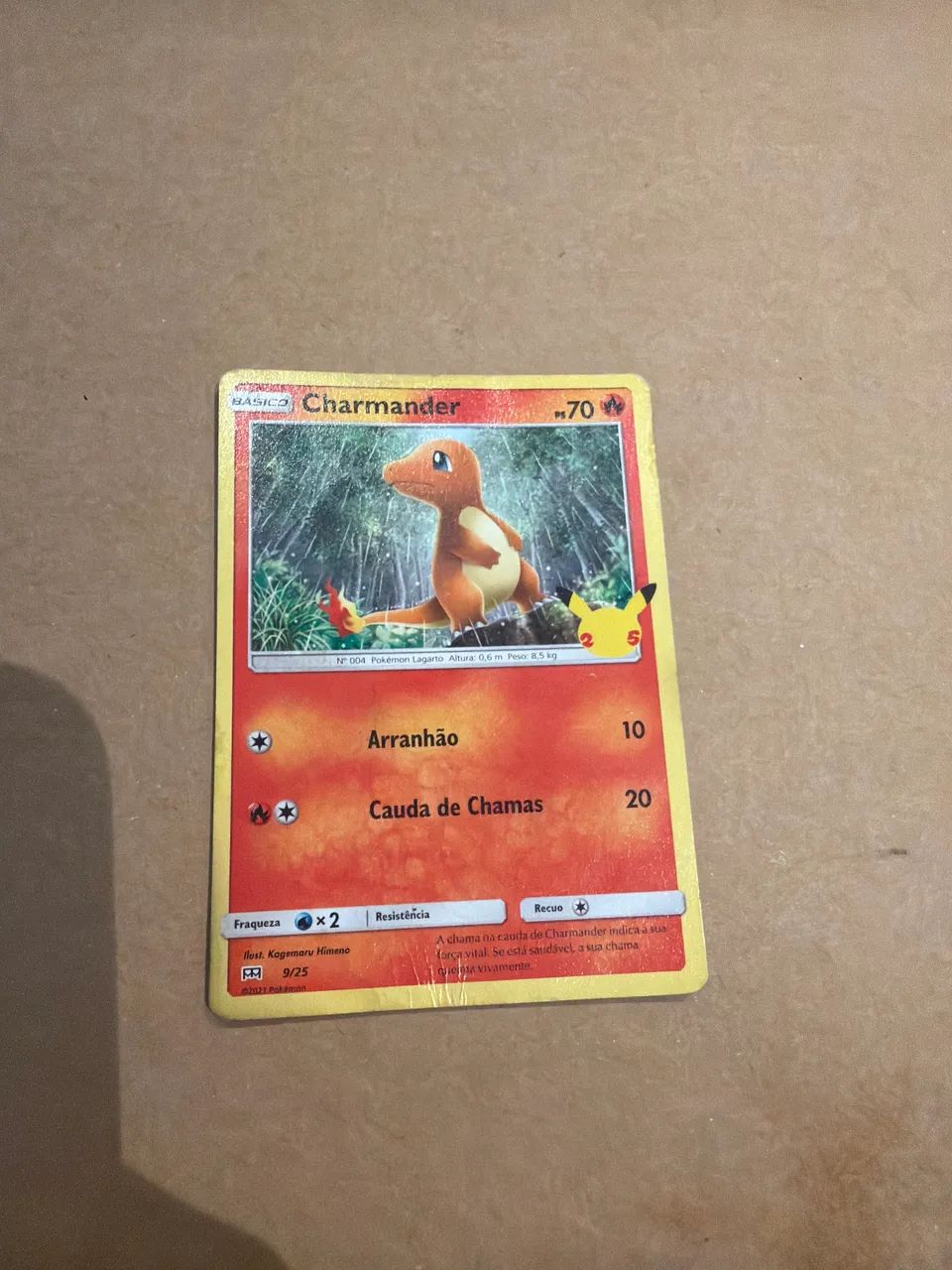 carta Pokmon Charmander da promoo de 25 aniversrio do McDonald's -  Hobbies e colees - Novo Campinho, Pedro Leopoldo 1504062265 | OLX