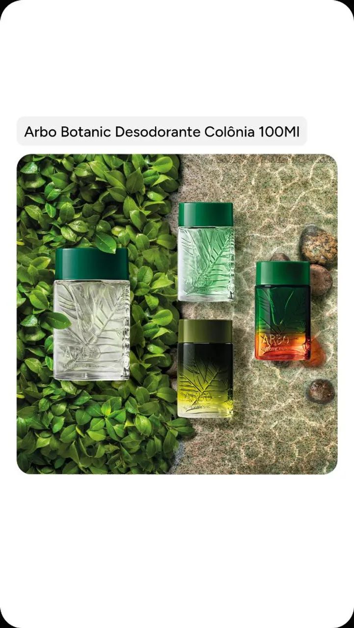 Arbo Botanic Desodorante Colônia 100Ml - Foto 3