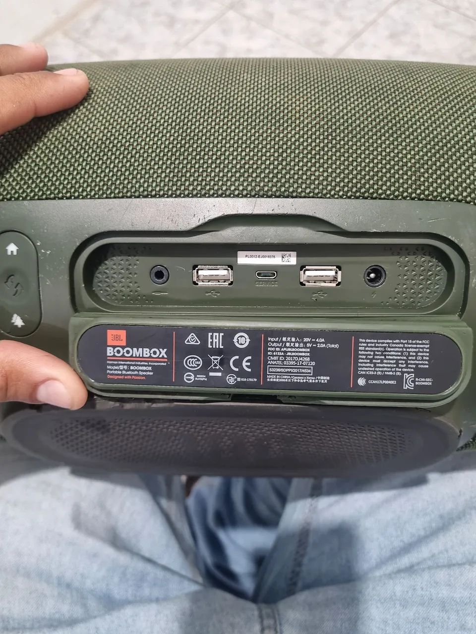 Som JBL Boombox 1 - Verde - Foto 3