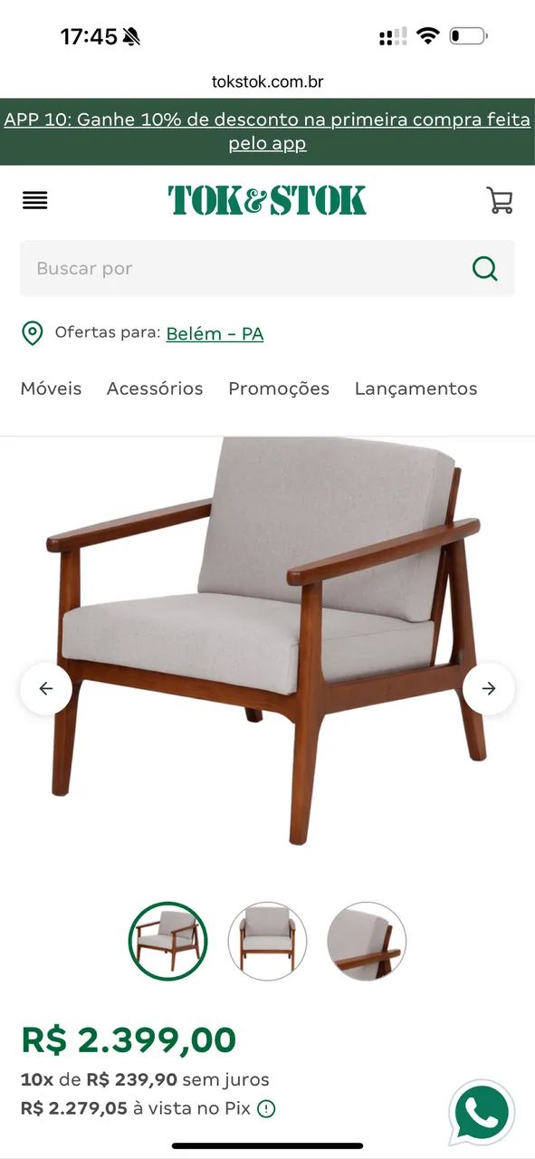 Poltrona Win - TokStok - Foto 3