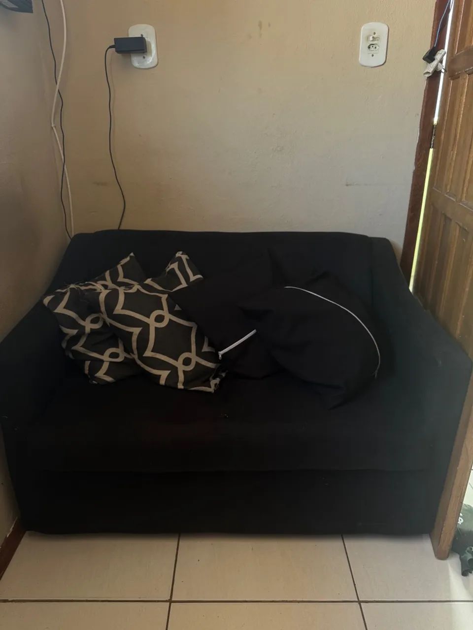 Vendo sofá namoradeira! Usado em bom estado  - Foto 3