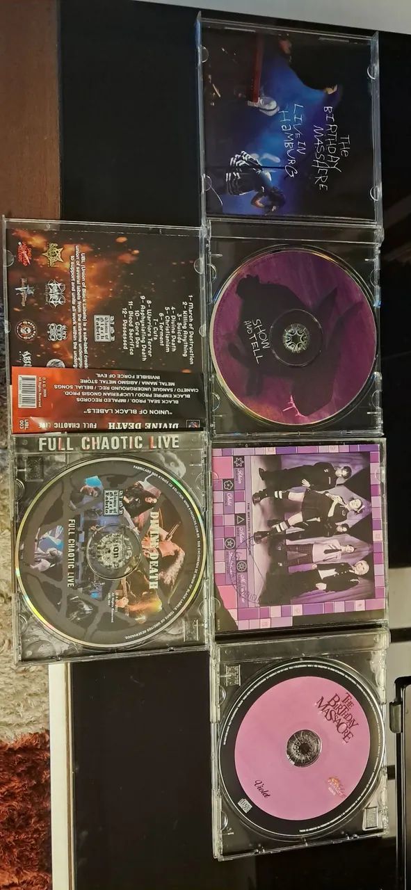 CDs The Birthday Massacre + CD Divine Death (aceito proposta) - Foto 3