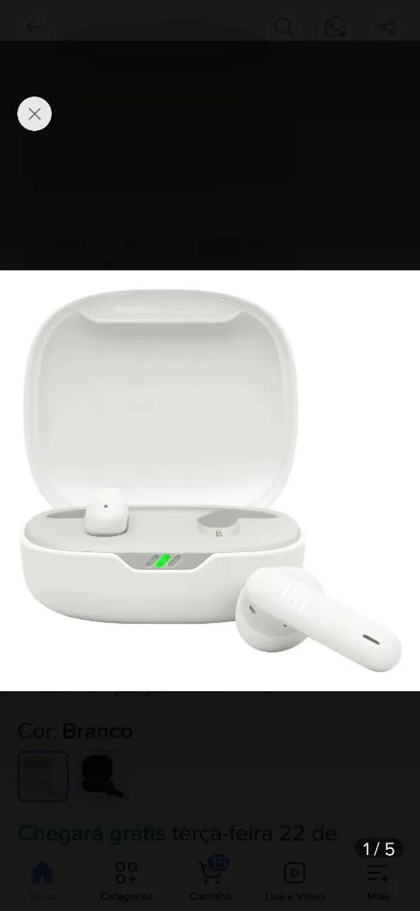 Fone de ouvido JBL VIBE FLEX2 - Foto 3