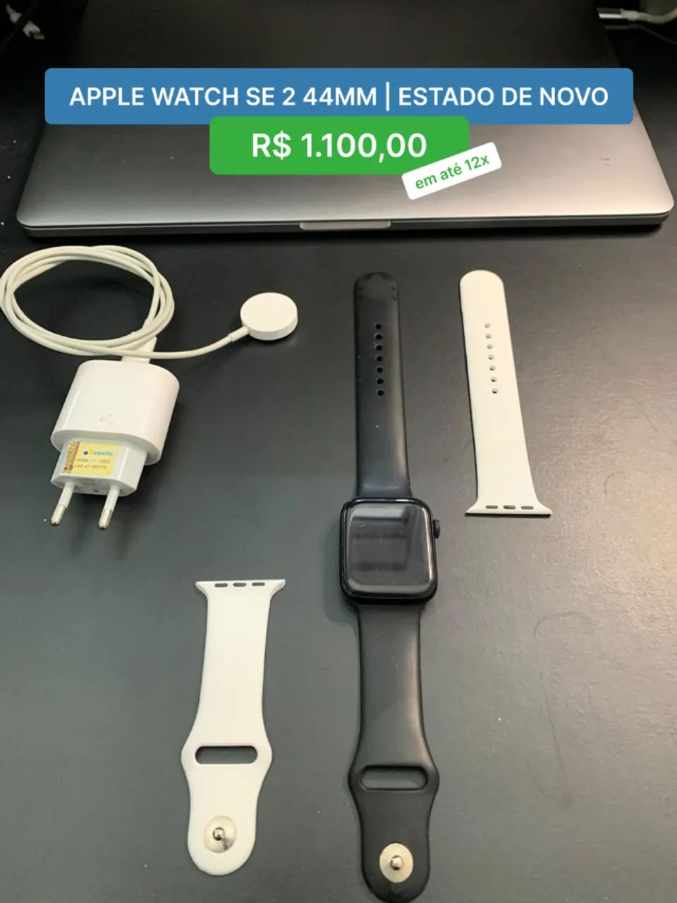 APPLE WATCH SE 2 44MM | ESTADO DE NOVO - Foto 4