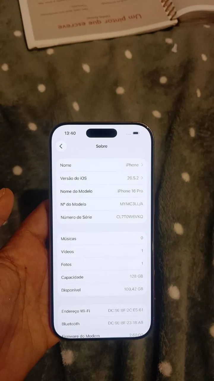 iPhone 16 PRO Dourado 3.900 - Foto 5